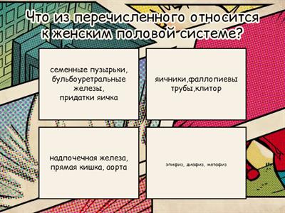 Тест на тему «Воспалительные заболевания женской половой системы»