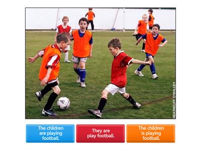 The Present continuous