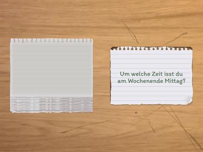 Sprechen A2/B1: Essen/ Trinken