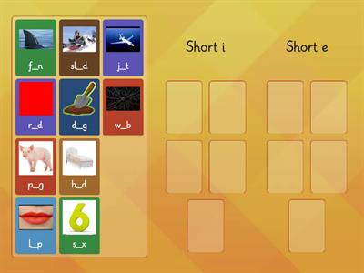 Short i and e sort