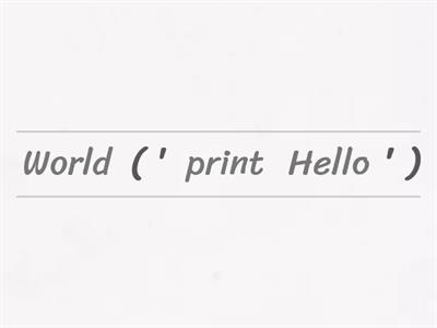 Python test standard