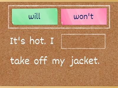 WILL/WON'T OU6 U6