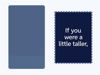 Speaking (B2, C1) - Mixed conditonals