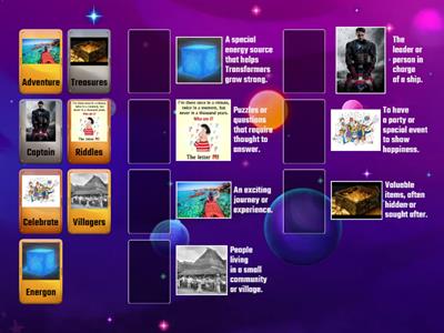 The Star Seekers: Space Pirates of the Galaxy Vocabulary