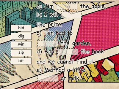 1AM: choose the correct word.