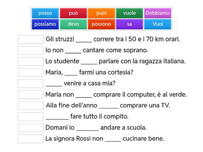Verbi modali