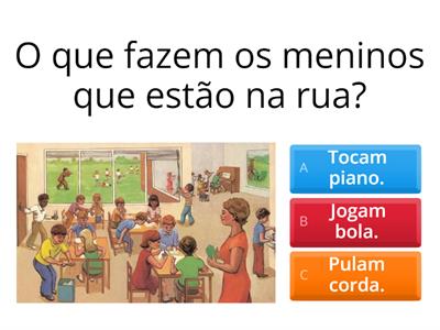  Compreensão de leitura a partir de cenários