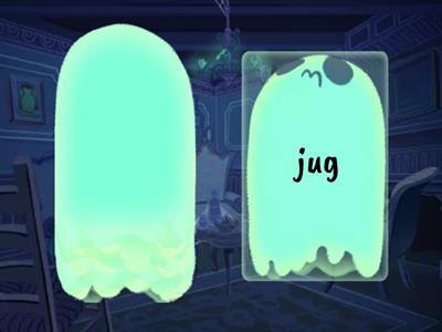 -ug Word Family Words