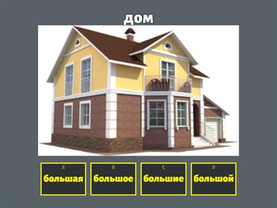 Какой? Какая? Какое? Какие? Давай-2