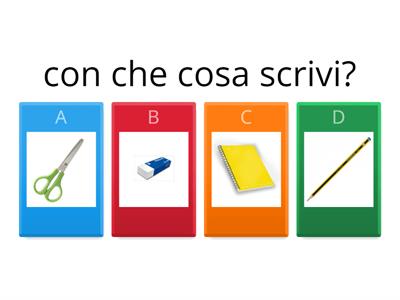 materiale scolastico