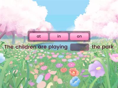 Prepositions AT, IN, ON