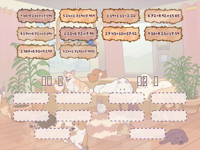 맞는 곳으로 드래그하세요.