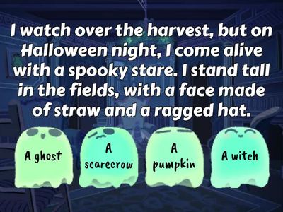 Halloween Inference Quiz for 5th Grade