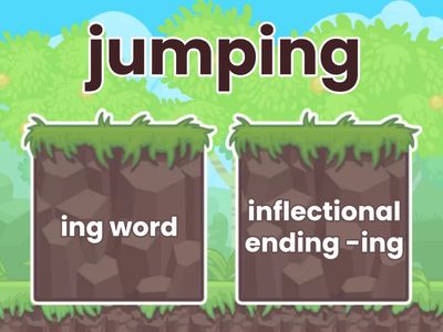 Inflectional Ending (-ing)