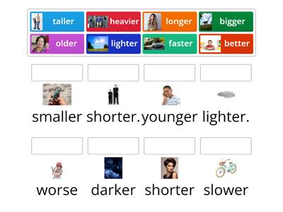 COMPARATIVE ADJECTIVES 