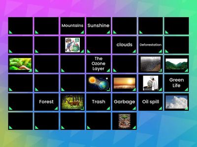 ENVIRONMENT AND POLLUTION MEMORY GAME