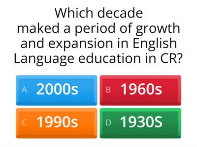 English Teaching in Costa Rica (Historical events) 