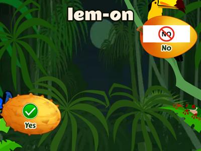 Syllable Division Game #1