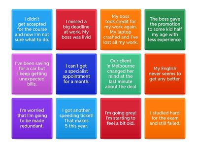 SPEAKING: Practice comforting phrases