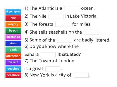 6 класс Новые слова