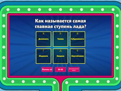 Сольфеджио. 5 класс