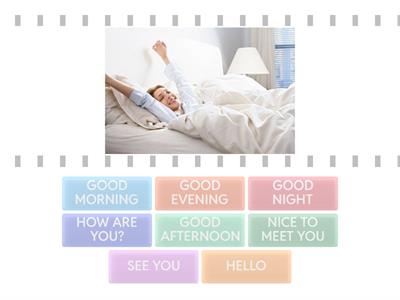 GREETINGS AND INTRODUCTIONS