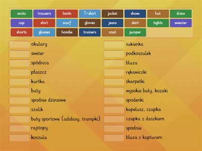 Clothes - Shine On! 2 - unit 3 - vocabulary