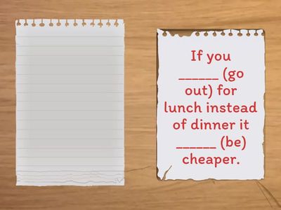 first conditional, roadmap A2+, 10A