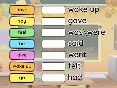 Irregular Verbs Super Minds 3