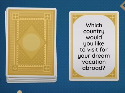 My Dream Vacation Abroad 