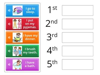 Comp 1A-21 Sentence Order