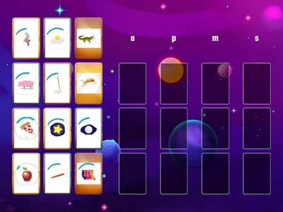 Letter Sound Sort Game