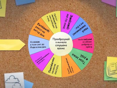 А2/(Спирит/песен)Преобразувай глаголите в минало свършено време