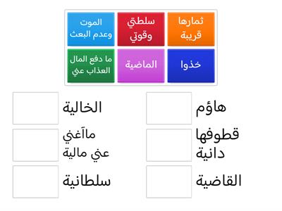  معاني مفردات من اهوال يوم القيامة 