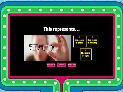 The five senses - Idiomas