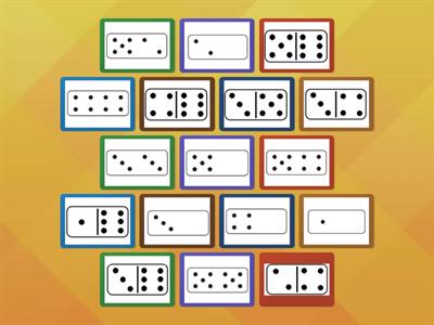 Beginning quantity descrimination dominoes