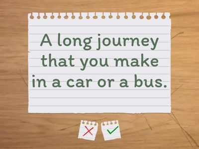 Travel – B1+ English Vocabulary