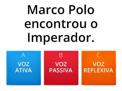  Voz Ativa ou Voz Passiva?