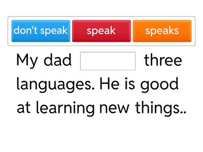  Simple Present Tense 