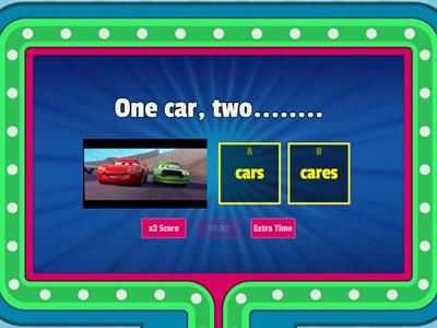 Plural nouns