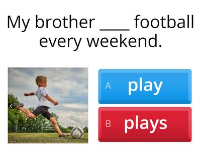 A1 Present Simple affirmative