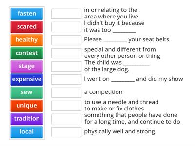 3. 2학년 영어 2단원 영영풀이