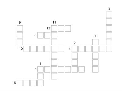 ＜スポーツ＞ きいてかきましょう　Sports Listening Crossword