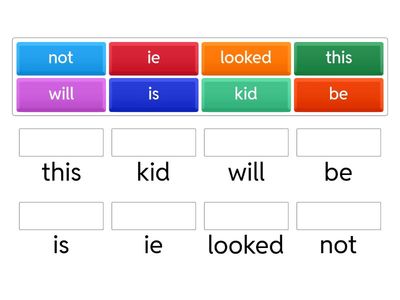 match the words by raphael