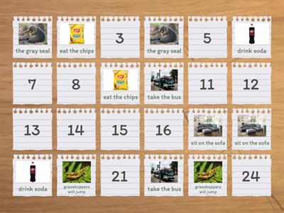 S Phrases Matching Game