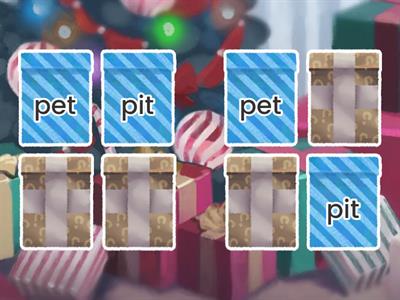 Minimal Pairs e, i Matching 