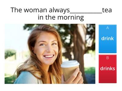 Use Present Simpe or Present Continuous