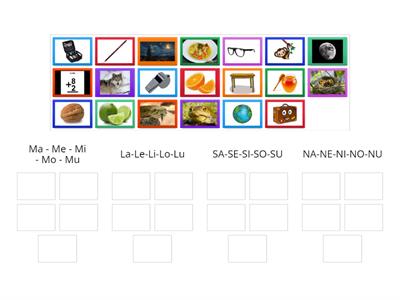  Categorización silabica 