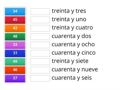 ЦИФРЫ: испанский 
