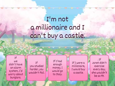 G12 CONDITIONALS TYPE 2 FIND THE MATCH